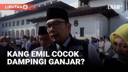 VIDEO: Ridwan Kamil Cawapres Ganjar Pranowo?