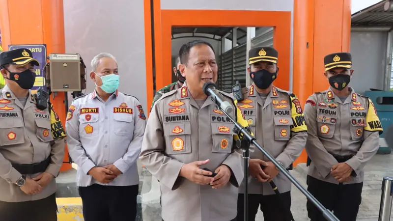 Kapolda Jabar Pantau Arus Balik Lebaran di Cipali Via Udara, Begini Hasilnya