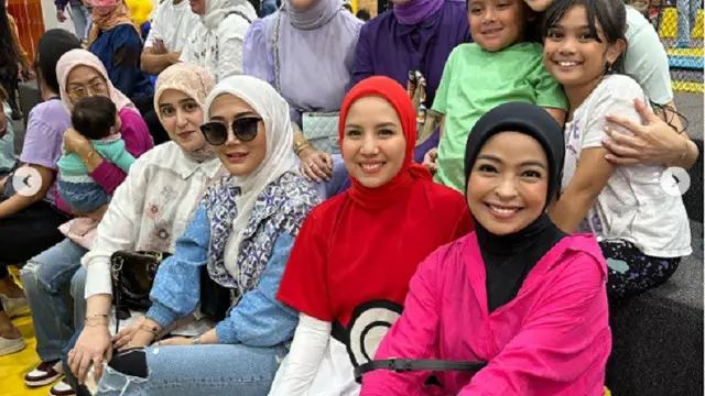 Perayaan ultah ke-7 Kanaka Putra Tya Ariestya, dihadiri banyak artis (Foto: instagram tantrisyalindri/ julianamoechtar/ _irishbella_)