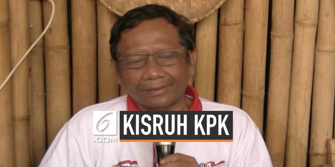 VIDEO: Mahfud MD, 'Presiden Perlu Memanggil Pimpinan KPK'