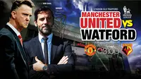 Manchester United vs Watford (Liputan6.com/Abdillah)