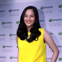 Chelsea Islan dalam peluncuran Garnier Light Complete (Deki prayoga/bintang.com)
