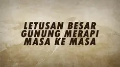 Aktivitas vulkanik Merapi mulai tercatat sejak abad 10.