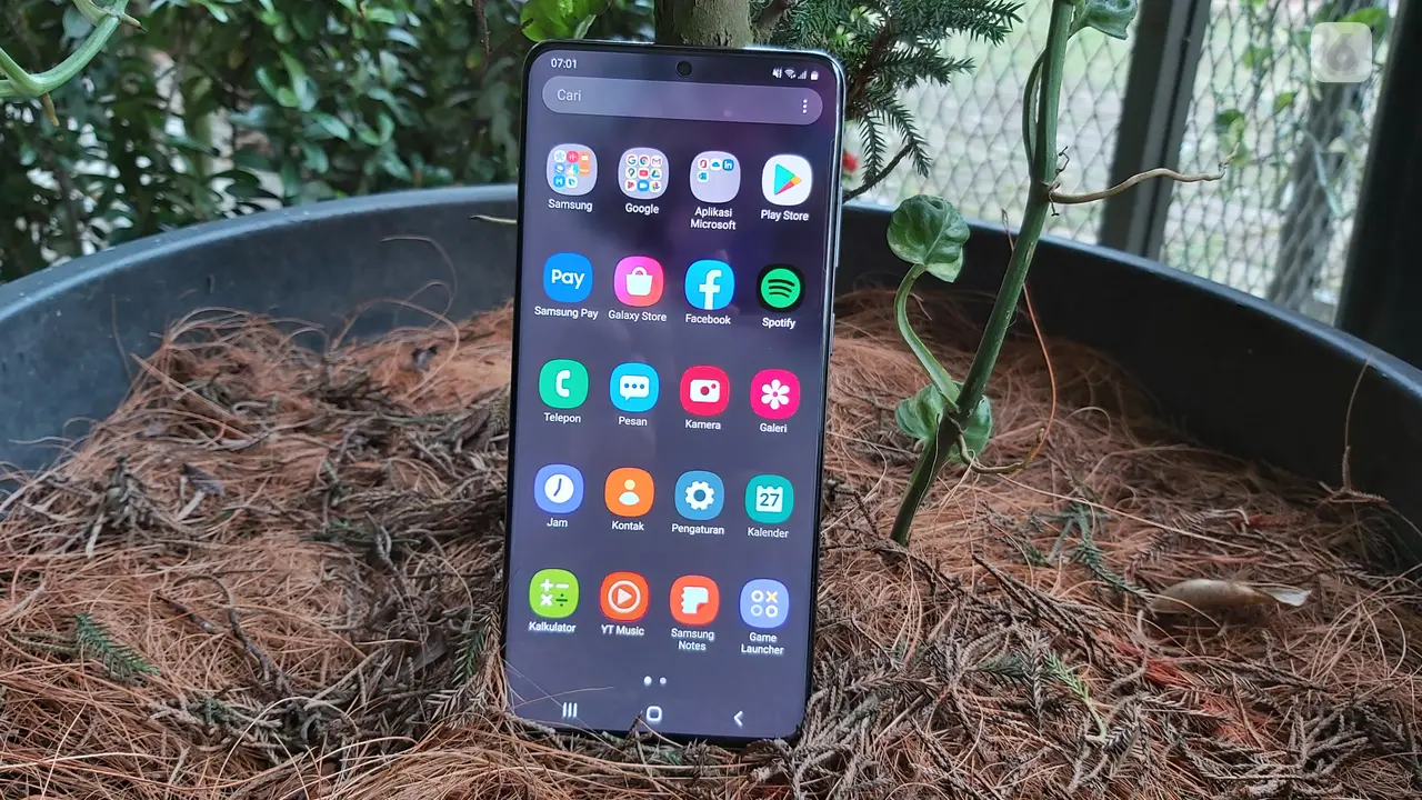 Samsung Galaxy S20 Plus. Liputan6.com/iskandar