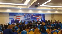 Suasana sidang Kongres V PAN sempat memanas.(Liputan6/Nanda Perdana)