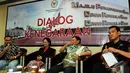 Dialog kenegaraan bertemakan Check and balances antar lembaga negara MPR, DPR, DPD, Presiden, Senayan, Jakarta, Rabu (15/10/2014) (Liputan6.com/Andrian M Tunay)