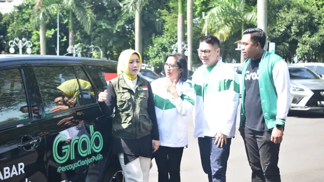 Grab Salurkan Bantuan Senilai Rp 2 M bagi Korban Gempa Cianjur