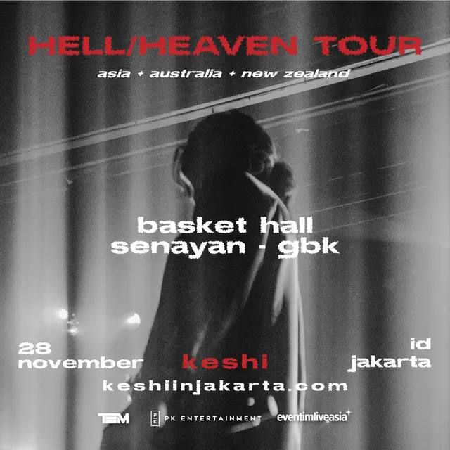 Konser keshi di Jakarta. (Third Eye Management (TEM) dan PK Entertainment)