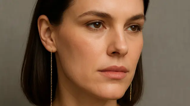7 Model Anting Emas yang Cocok untuk Wajah Kotak, Bikin Tampilan Lebih Lembut dan Elegan