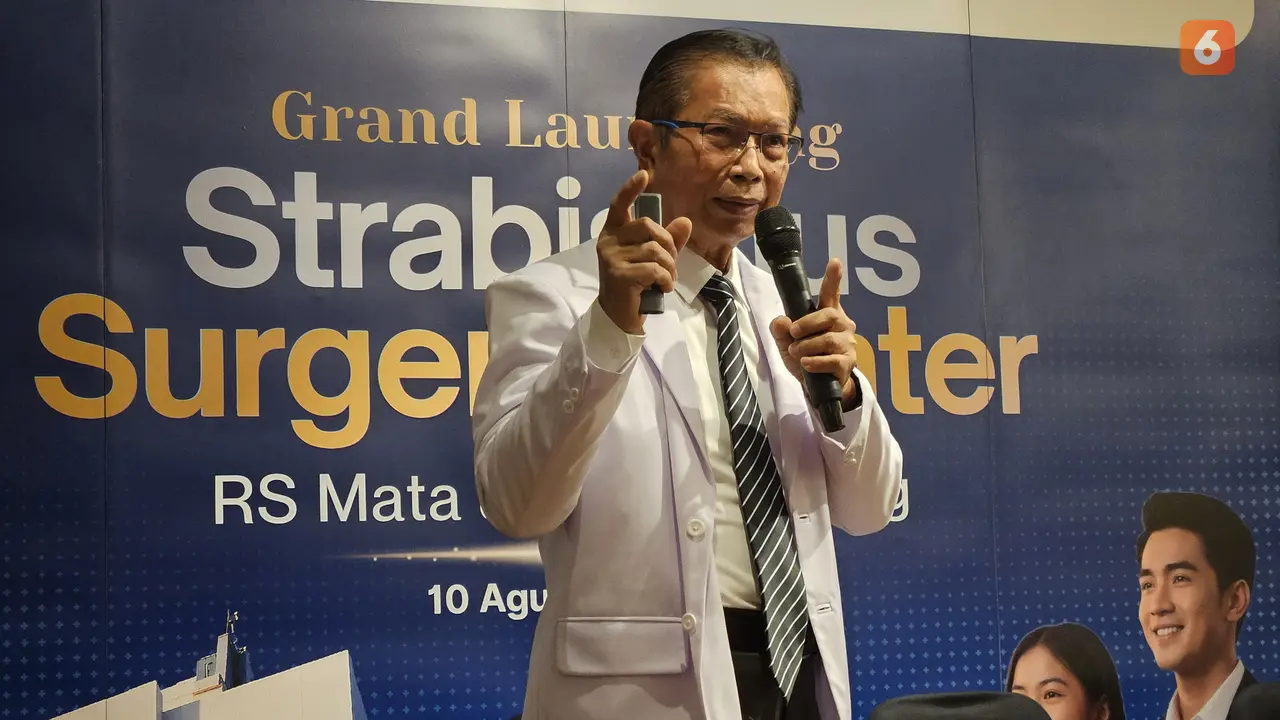 Dokter Spesialis Mata Konsultan Pediatric Ophthalmology & Strabismus sekaligus Ketua Layanan Pediatric Ophthalmology & Strabismus JEC Eye Hospitals and Clinics, Dr. Gusti G. Suardana, SpM(K) (Foto: Aditya Eka Prawira/Liputan6.com)