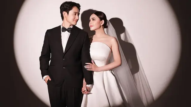 6 Potret Prewedding Amanda Manopo dan Kenny Austin, Serasi Pakai Busana Pengantin