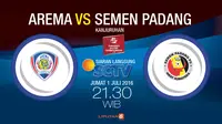 Prediksi Arema vs Semen Padang (Liputan6.com)