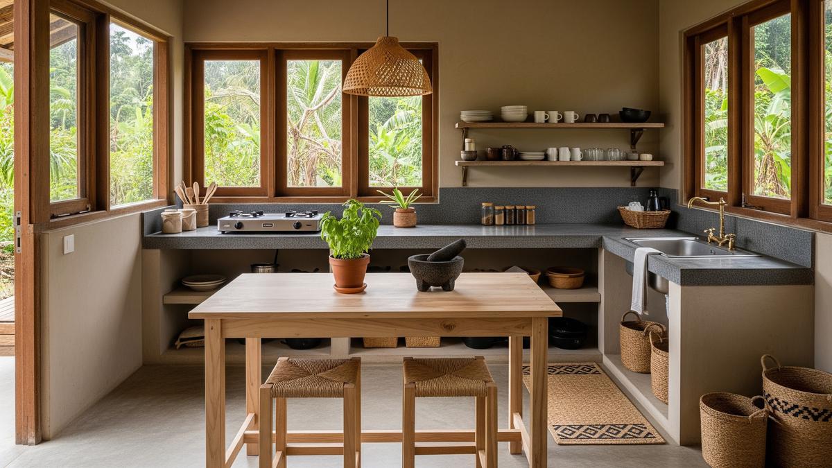 7 Model Tata Ruang Dapur Rumah di Desa, Minimalis tapi Nyaman