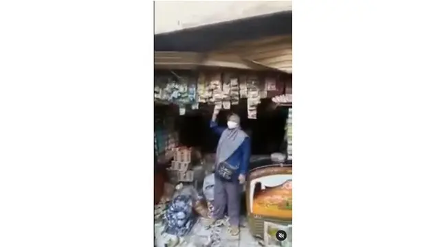 Viral Satu Kios di Pasar Kroya Selamat dari Kebakaran, Dagangan Masih Utuh