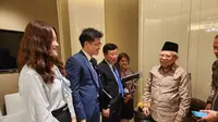 Sands Group menjelaskan kepada Wakil Presiden Ma’ruf Amin bahwa pihaknya sudah lama mengembangkan bisnis di Indonesia