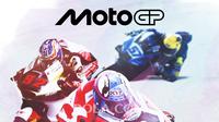 MotoGP - Ilustrasi Bendera Indonesia sama logo baru MotoGP (Bola.com/Adreanus Titus)
