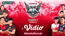 Mobile Legends MPL Season 5 Week ke-8 Dapat Disaksikan Hanya di Vidio. sumberfoto: Vidio