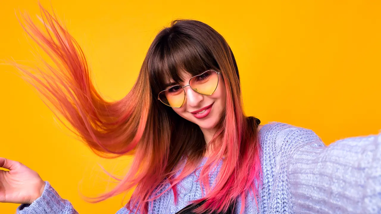 Ilustrasi warna rambut