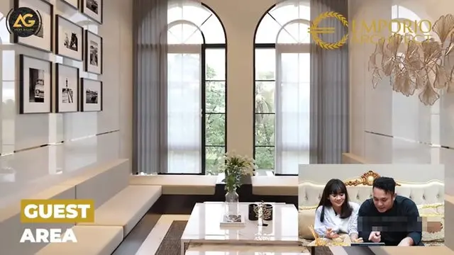 7 Potret Desain Rumah Baru Gilang Dirga, Punya Tiga Lantai Bergaya Mediteran Tropis