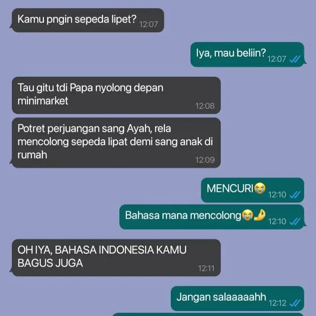 7 Chat Gabut dari Bapak yang Suka Ngerjain Ini Bikin Geleng Kepala