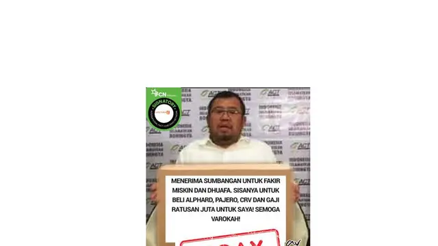 Cek Fakta ACT