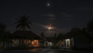 Malam Tahun Baru (created by AI)