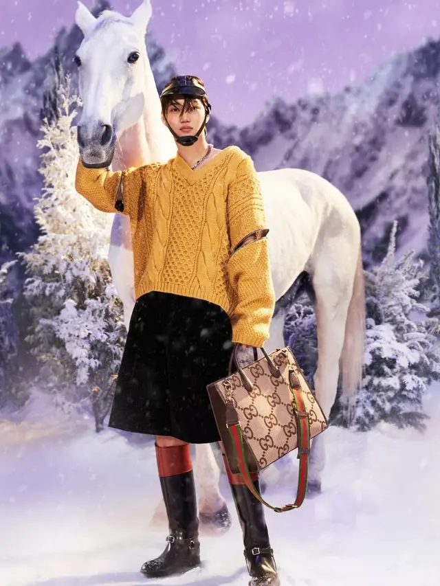 Disebut Human Gucci, Berikut 6 Tampilan Kai EXO dengan Tas Guccinya/dok. zkdlin