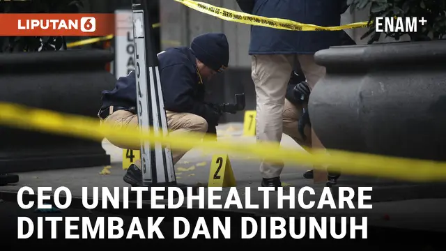 VIDEO: CEO Asuransi Kesehatan Amerika Ditembak dan Dibunuh di Luar Sebuah Hotel New York City