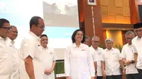 Menteri Keuangan (Menkeu) Sri Mulyani dalam konferensi pers APBN Kita Periode 15 Maret 2024, di Kantor Kementerian Keuangan, Senin (25/3/2024). (Foto: Liputan6.com/Tira Santia)