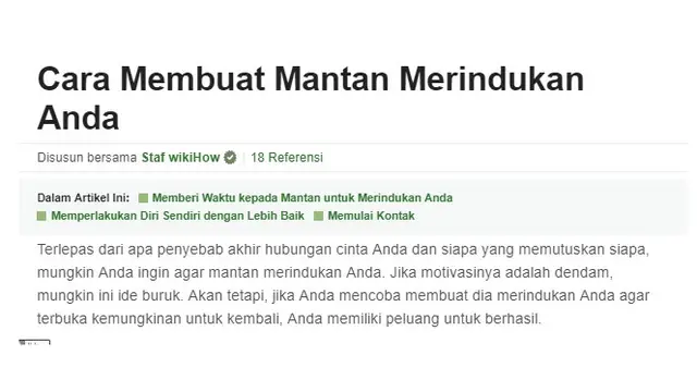 6 Tutorial di Wikihow Ini Nyelenehnya Bikin Tepuk Jidat