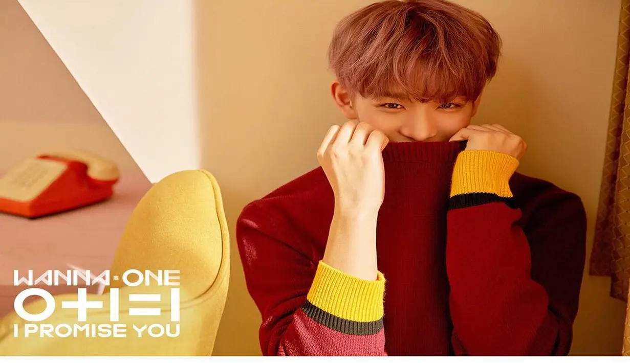 Sibuk dengan kegiatan grup seperti konser dunia dan rilis album baru, penampilan Bae Jinyoung selalu tampil keren dan tampan. Seperti rambut coklat ini saat bersiap rilis mini album keduanya tahun lalu. (Liputan6.com/Instagram/@wannaone.official)