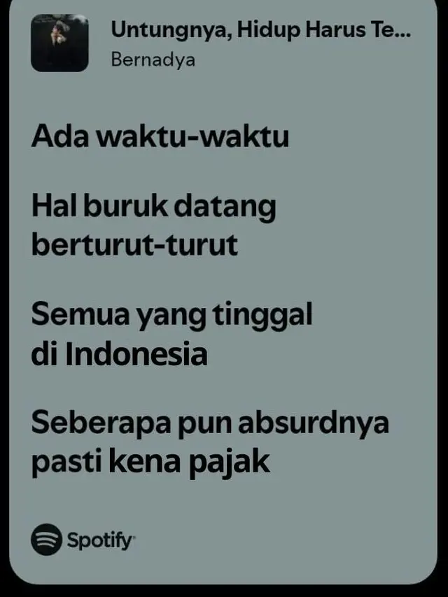6 Meme Lirik Lagu PPN 12 Persen Ini Bikin Senyum Tipis, 2025 Sebentar Lagi