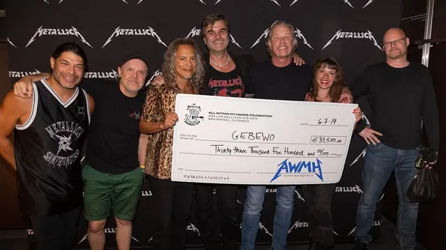 LSM yang dibentuk Metallica, All Within My Hands Foundation  (Instagram/ allwithinmyhandsfoundation)
