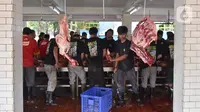 Sekitar 25 ribu warga terdaftar dan berhak mendapatkan daging kurban dari RPH Masjid Istiqlal. (Liputan6.com/Herman Zakharia)