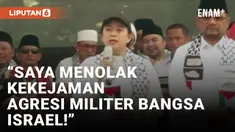 Puan Maharani Kutuk Agresi Militer Israel di Aksi Bela Palestina