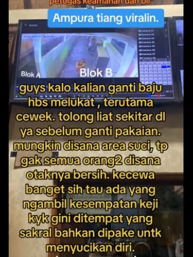 Pengakuan Wanita Direkam Saat Ganti Baju Usai Jalani Melukat di Bali