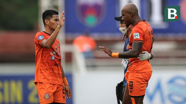 Foto: Paulo Henrique Cedera, Persiraja Ditahan Imbang Persita 1-1 dalam Pekan ke-7 BRI Liga 1