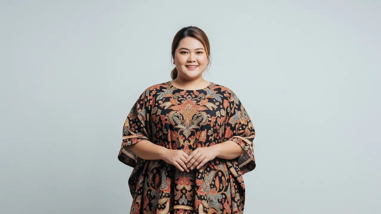 Model Batik Batwing Plus Size Nyaman di 2025