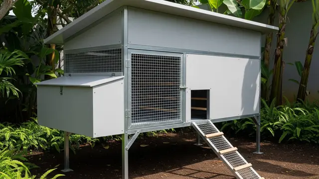 Model Kandang Ayam Galvanis