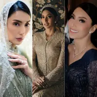 Penampilan Tyas Mirasih saat Menikah dengan Tengku Tezi, [Instagram]