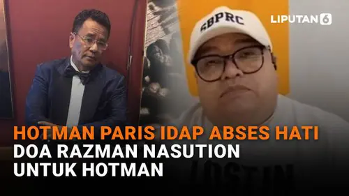 Hotman Paris Idap Abses Hati, Doa Razman Nasution untuk Hotman