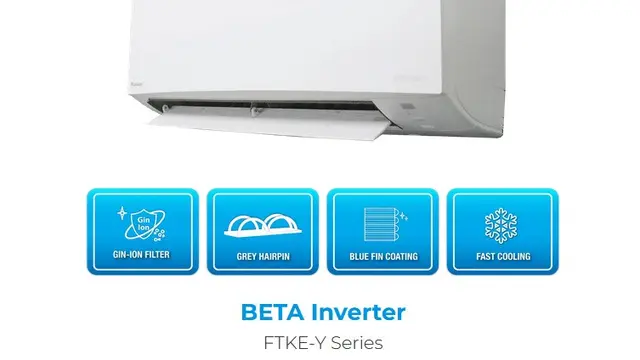 Daikin BETA Inverter 3/4 PK (FTKE20YV14)