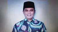 Ketua KONI Kampar Surya Darmawan yang masuk menjadi daftar buronan kejaksaan dalam korupsi RSUD Bangkinang. (Liputan6.com/M Syukur)