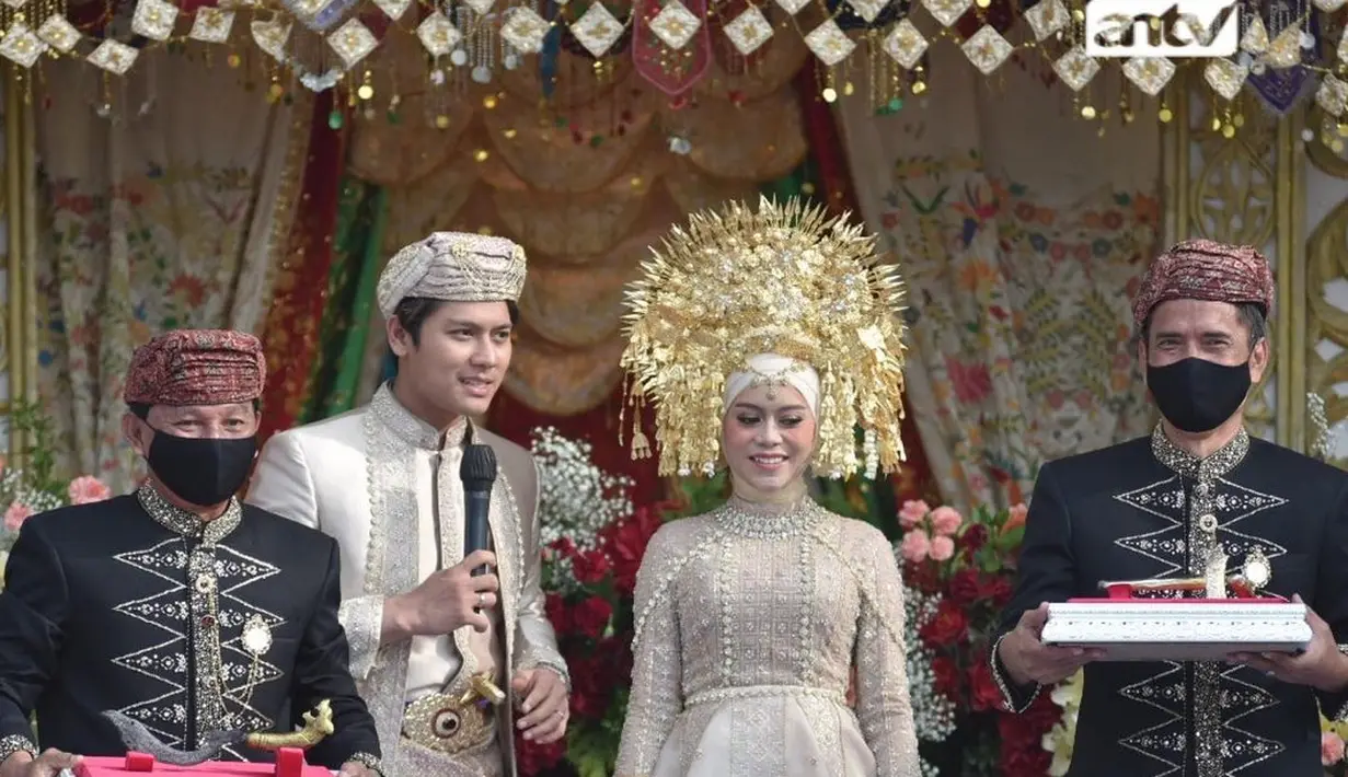 Lesty Billar dan Rizky Billar gelar Manjalang Ka Rumah Mintuo (Instagram/antv_official)