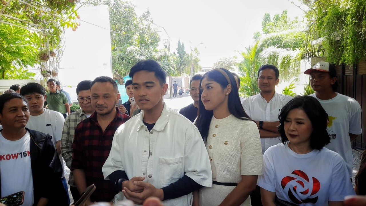 Putra bungsu Presiden Joko Widodo (Jokowi) yaitu Kaesang Pangarep resmi bergabung dengan Partai Solidaritas Indonesia (PSI). (Foto: Liputan6.com/Fajar Abrori)