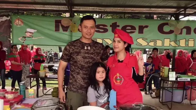 10 Potret Annisa Pohan saat Jadi Ibu Persit, Setia Dampingi AHY