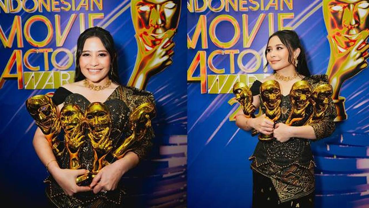Sabet 4 Piala, Ini 7 Momen Prilly Latuconsina di IMA Awards 2023 yang Memukau