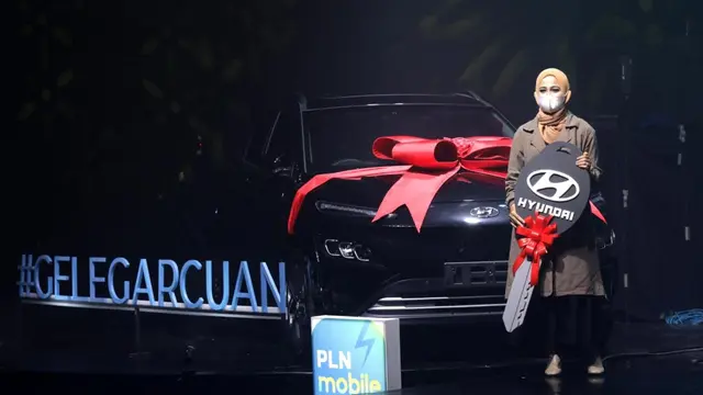 Maya Orifta, pemenang Grand Prize mobil listrik Hyundai Kona.