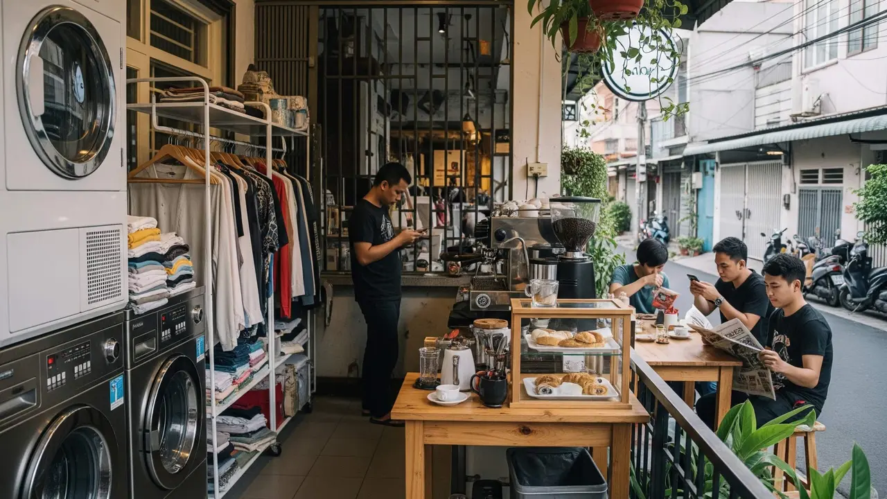 Ide Usaha Gabungan Warung dan Jasa di Teras Rumah
