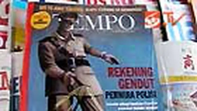 Selain di Jakarta, majalah Tempo edisi terbaru, "Rekening Gendut Perwira Polisi" tak ditemukan di Depok, Jabar dan Tangerang, Banten. Diduga ada pihak tertentu yang risi dengan pemberitaan seputar rekening milik para jenderal Polri. 